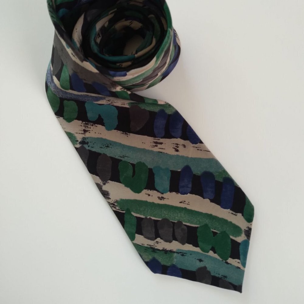 Colours by Alexander Julian silk necktie